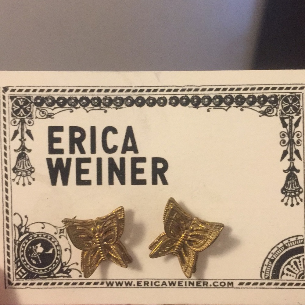 Erica Weiner butterfly studs